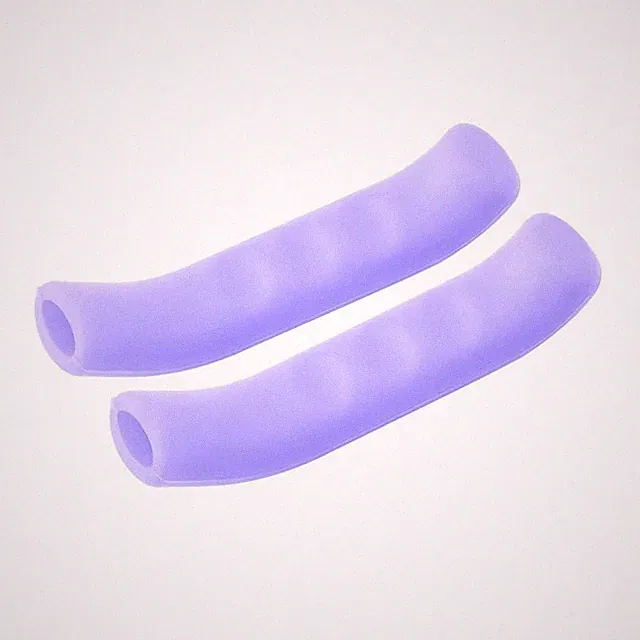 1Pair Bike Brake Lever Silicone Grip Covers, Bicycle Handle Accessories