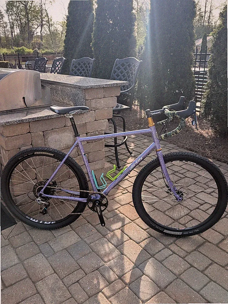 All City Gorilla Monsoon Limited Edition Lavender Haze 55cm Complete Custom Bike