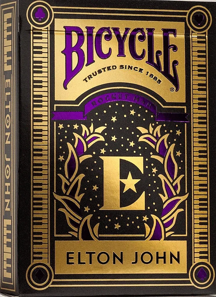 Bicycle Elton John Purple Playing Cards, 1 Deck