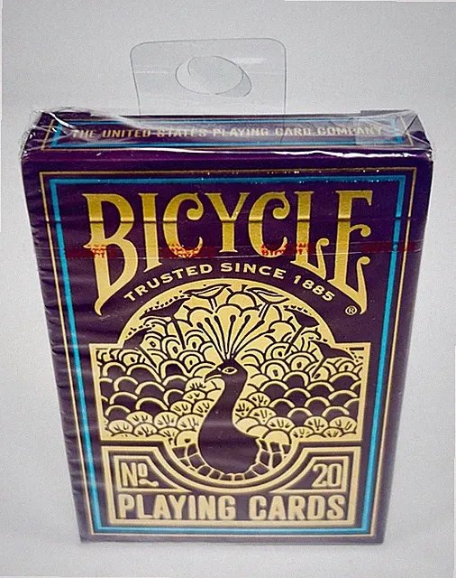 Bicycle Peacock Playing Cards Deck - Animals Theme Air-Cushion Finish 2022