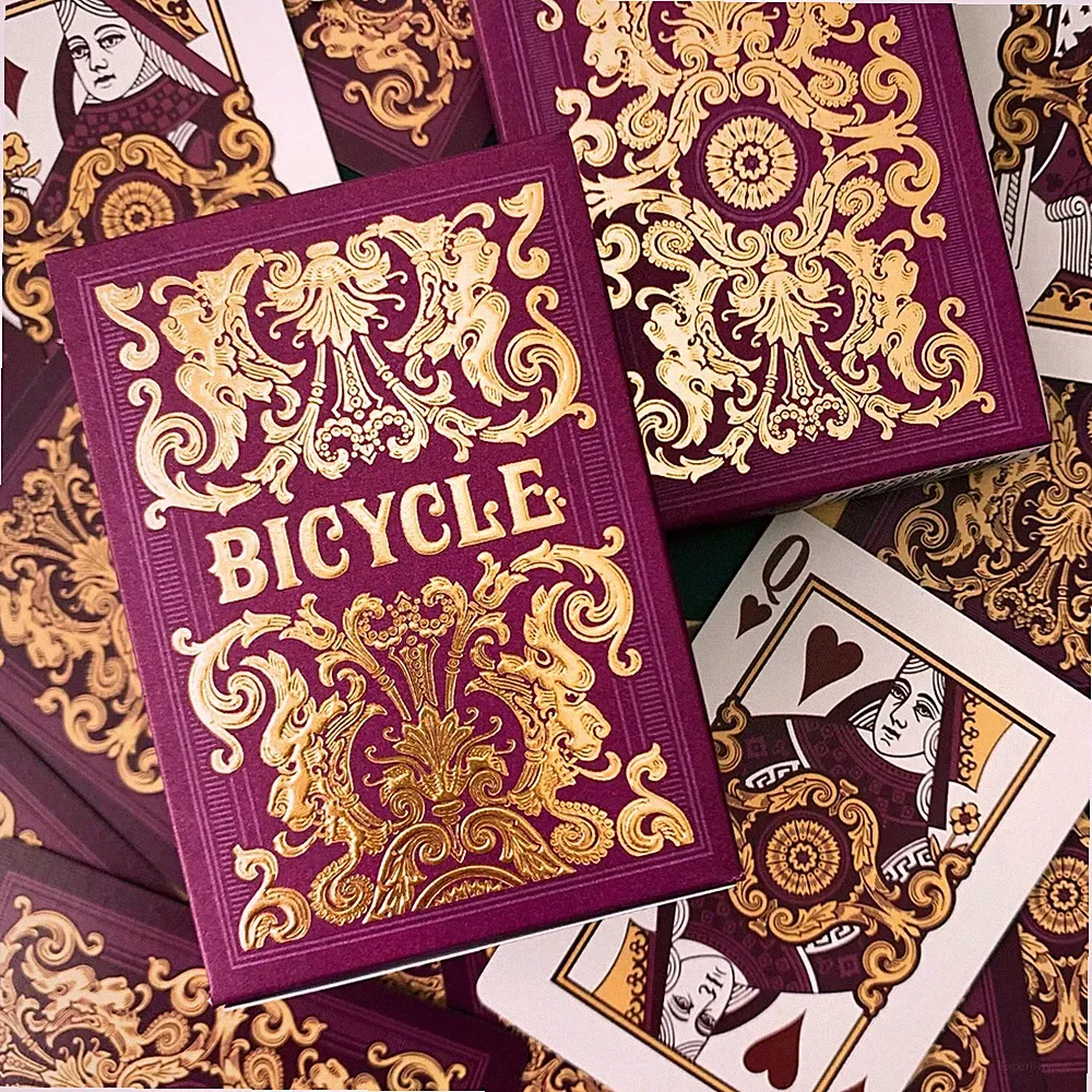 bicycle purple cards