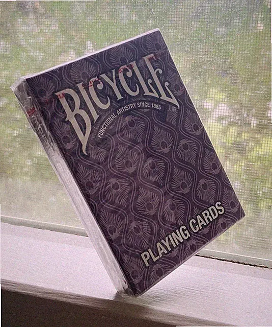 Bicycle Purple Peacock Playing Card (Sealed)