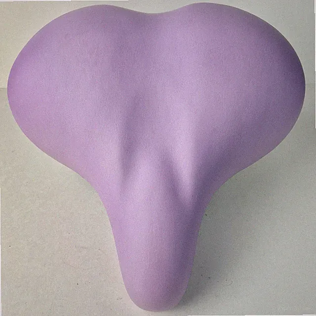 BICYCLE SEAT LARGE WIDE COMFORT SPRING SEAT HEAVEY DUTY QUALITY PURPLE