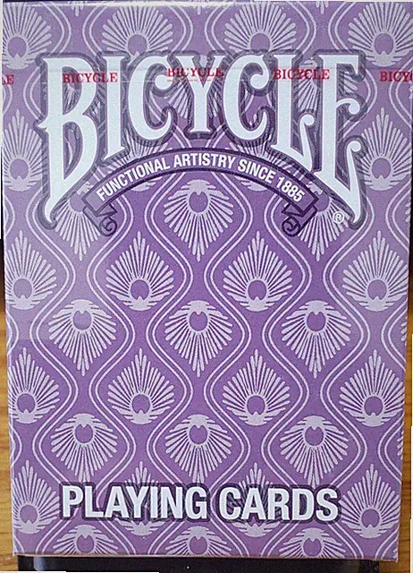 Biycle Playing Playing Cards Peacock Purple Deck
