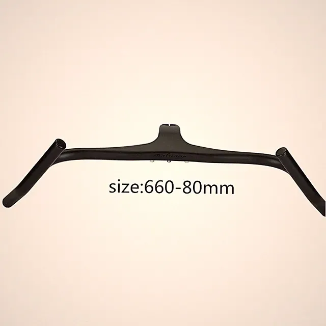 Carbon Gravel Cycle Cross Road MTB Travelling Bicycle Handlebar Big Flare Bar