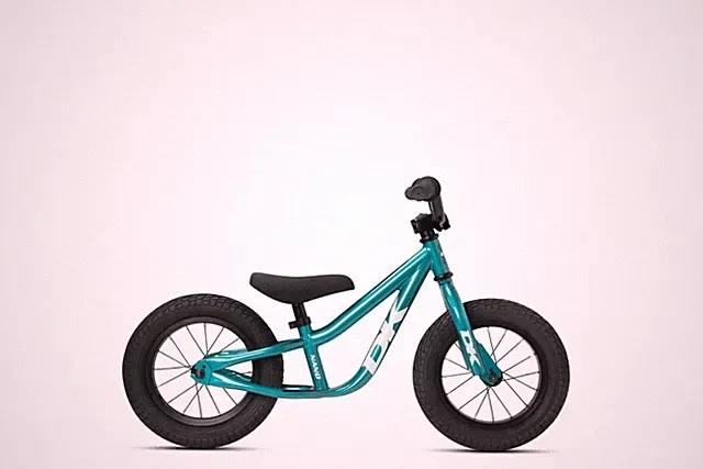 DK NANO Balance/push Bike 12" Teal/Purple/Smoke