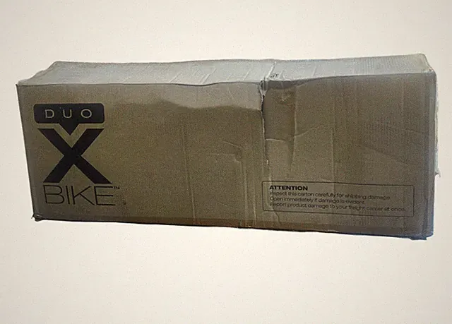 Duo X-Bike Magnetic Recumbent Upright Exercise Bike Purple New In Box Manual