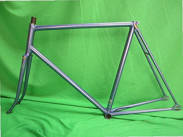Eimei NJS Approved Keirin Frame Track Bike Fixed Gear 56.5cm Columbus Genius