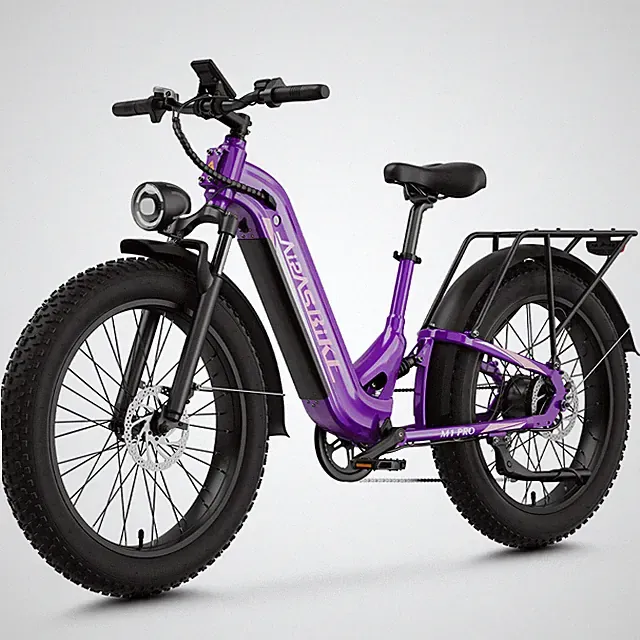 Fat Tire Electric Bike 26" 1800W 48V 17.5ah Durable Adult Ebike US