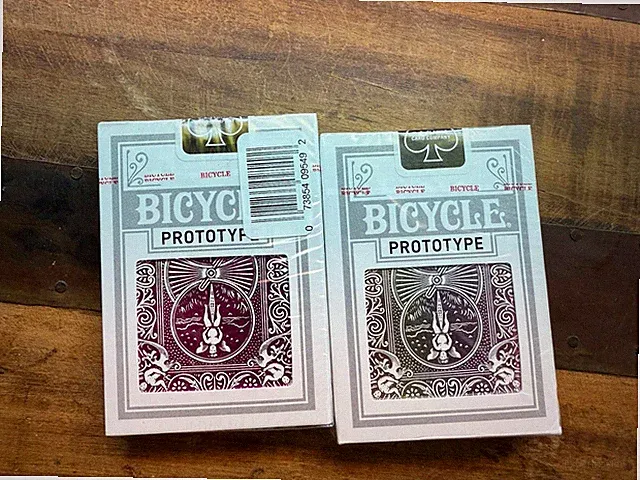 Iridescent & Magenta Bicycle Prototype Metalluxe Playing Cards Sealed 🎲