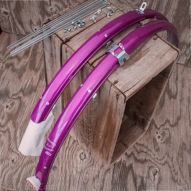 NOS Vintage Bluemels Road Bike FENDERS 700c 27" 26" Wheel Tour Bicycle Mud Guard