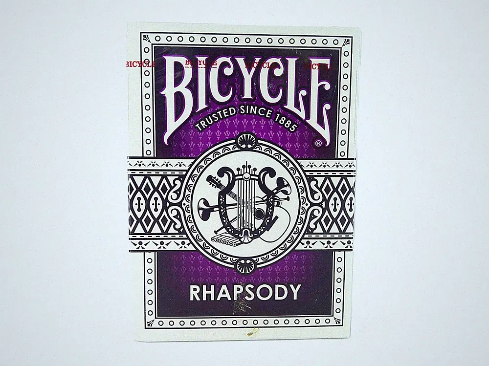 ONE NEW SEALED BICYCLE RHAPSODY LIMITED EDITION PURPLE PLAYING CARD DECK 2014