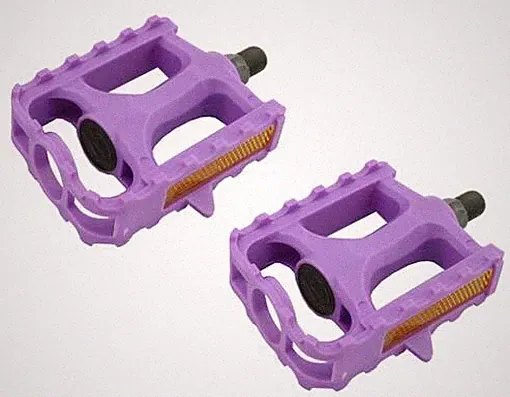 PURPLE Bicycle M.T.B Pedals 861 1/2" BMX Lowrider Mountain Bike Beach Cruiser.