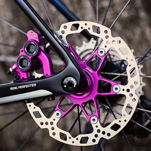 Purple Centerlock Rotors 160/140 Pair Juin Tech RT01 Ultralight Road Cyclocross