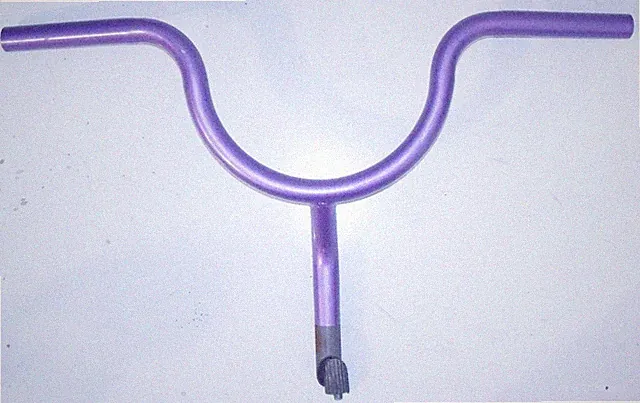 PURPLE KIDS/YOUTH/JUNIOR BICYCLE HANDLEBARS W/STEM BIKE PARTS 551
