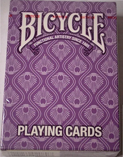 PURPLE PEACOCK PLAYING CARDS NEW DECK SEALED