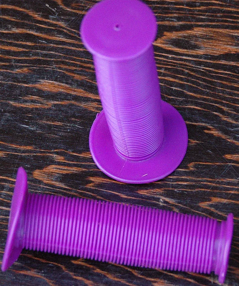Purple Turbo Fixie Old School BMX Bike Mushroom Grips Fixed Gear Track Bicycle