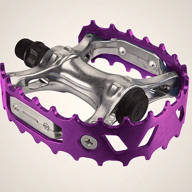 SE RACING BEAR TRAP PEDALS 9/16 FOR 3 PC CRANKS BMX BIKE PEDAL HARO GT ODYSSEY