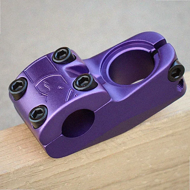 SHADOW CONSPIRACY BMX ODIN BICYCLE STEM SKELETOR PURPLE