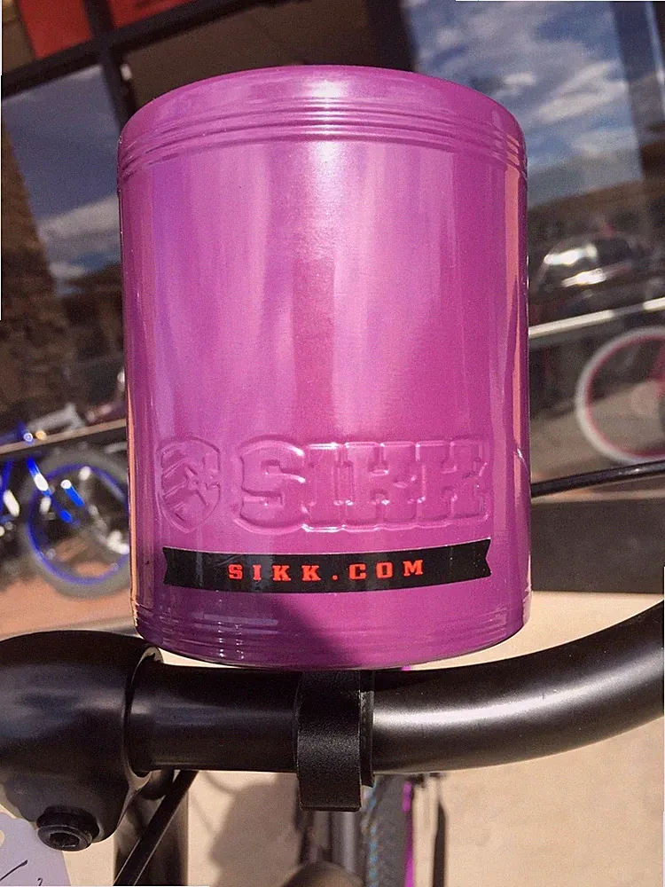 SIKK Cruiser Bicycle Stainless Steel Insulated Cup Holder -PURPLE Beach Cruiser