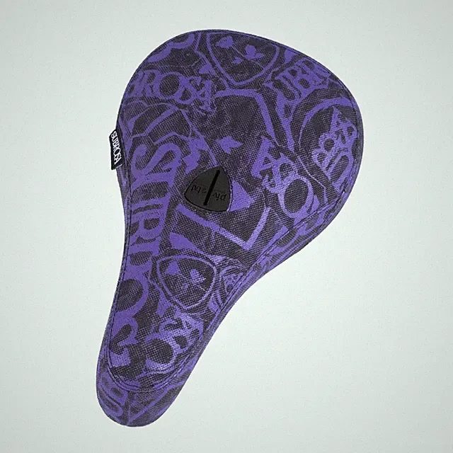 SUBROSA THRASHED PIVOTAL BMX BIKE SEAT KINK GT CULT SHADOW RANT PURPLE BLACK NEW